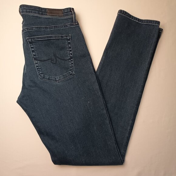 Adriano Goldschmied Jeans Size 30/10 The Harper Mid Rise Slim Leg Medium Wash - Picture 1 of 10